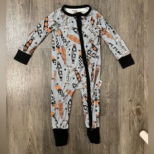 Blush Lotus Bamboo Onsie 6-12M